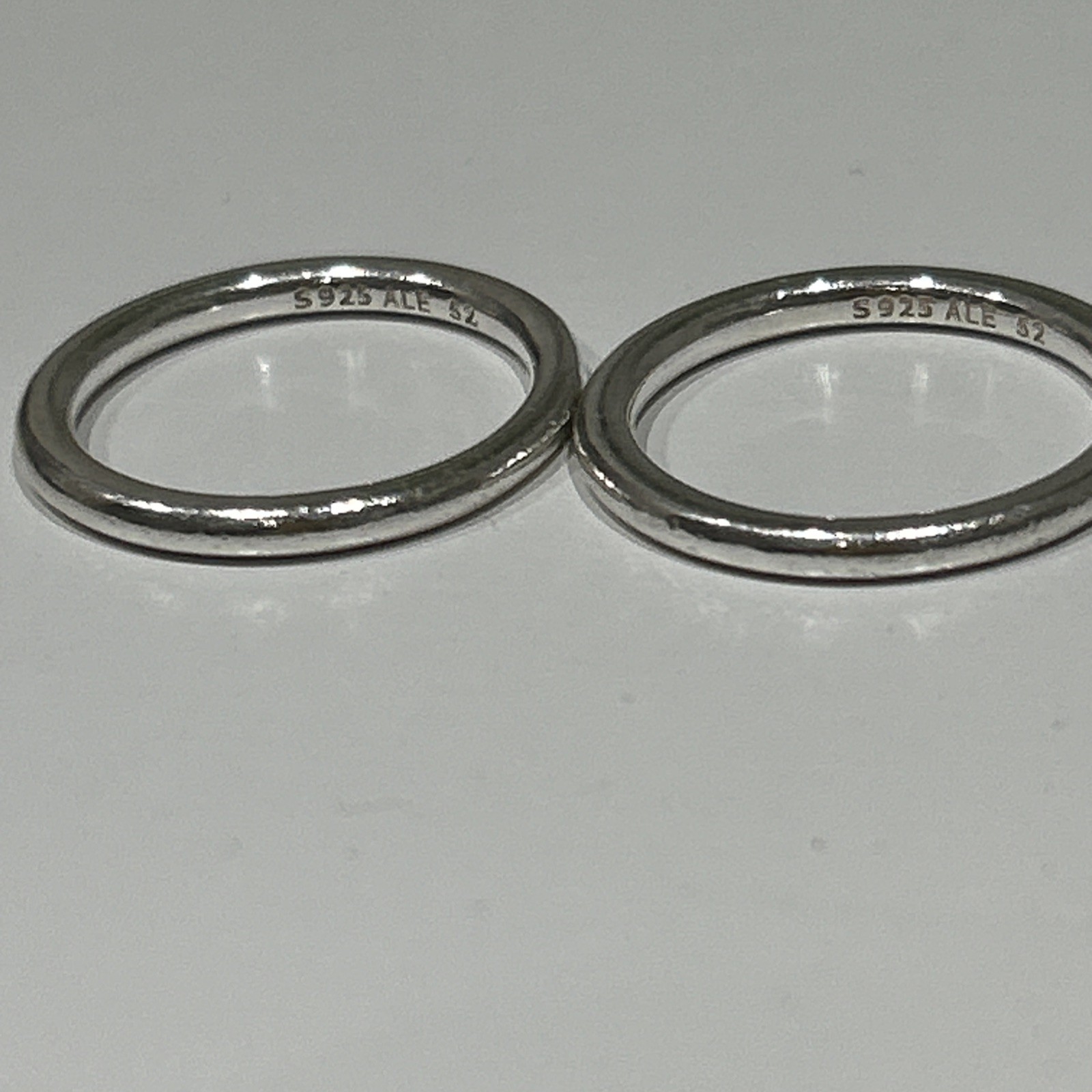 Authentic Pandora 🌟 Plain Smooth Stackable Band … - image 2