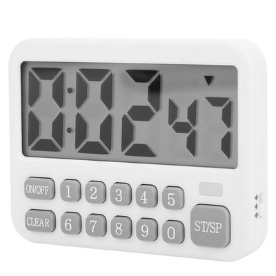 Electronic Timer Time Reminder Kitchen Tool Large Screen Electronic Movement SET