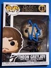 Alfie Allen "Theon Greyjoy"  Game of Thrones Signed Funko Pop #39 - PSA AM80699