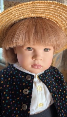 Vintage Sigikid Artist Boy Doll 21  Stan I Sabine Esche 24504 LE # 152/750 Box