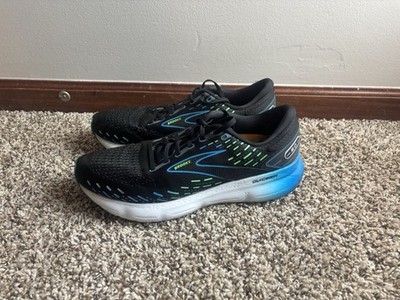 Brooks Mens Glycerin 20 1103821D006 Black Running Shoes Sneakers Size 12.5 D