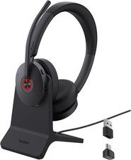 Yealink BH74 UC ANC Bluetooth Headset with Microphone  Charging Stand