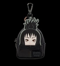 Mini Mochila Loungefly Beetlejuice Lydia Misteriosa Llavero Bolso Dije Caja Abierta