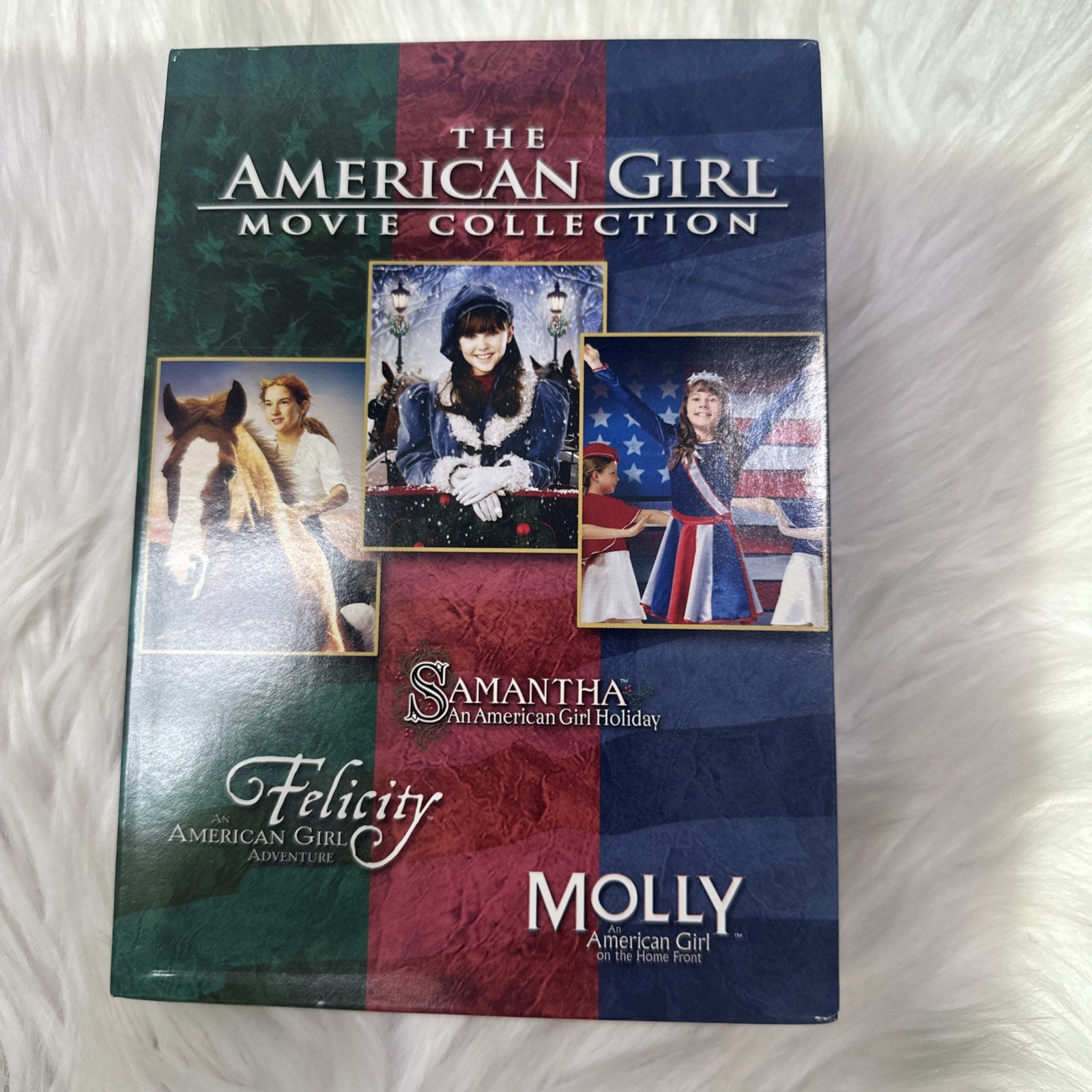 American Girl 3pak (DVD) Tested Working Dolls