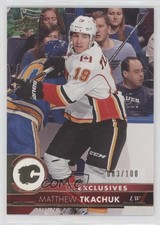 2017-18 Upper Deck Exclusives 83/100 Matthew Tkachuk #26 n1u