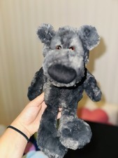 NWOT GUND Henry Black Teddy Bear Plush retired Floppy 13" Stuffed Animal 4060775