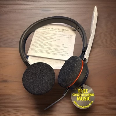 Jabra Evolve 20 Stereo UC Headset Model : HSCO16 Brand NEW