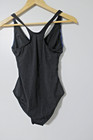 Submarine Girls 1 Piece Swimsuit Size 16 Black/Blue — photo 2