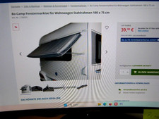 Wohnwagen Fenstermarkise von Bo Camp