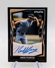 Nick Kurtz 2025 Pulse Stratos Baseball #SS-NK Rookie Auto SSP #d 2/3 Athletics