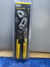 Klein Tools D5052KIT Classic Klaw Pump Pliers Set 2 Piece Yellow 7 Inch 10 Inch