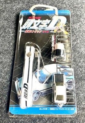 Initial D Mobile Strap SEGA Unused Long Term Storage 14+ Soft Mascot