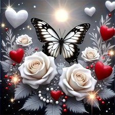 Diamond Painting Kit for Adults,5D Diamond Art Kits for Beginner,Gem Art,Crystal