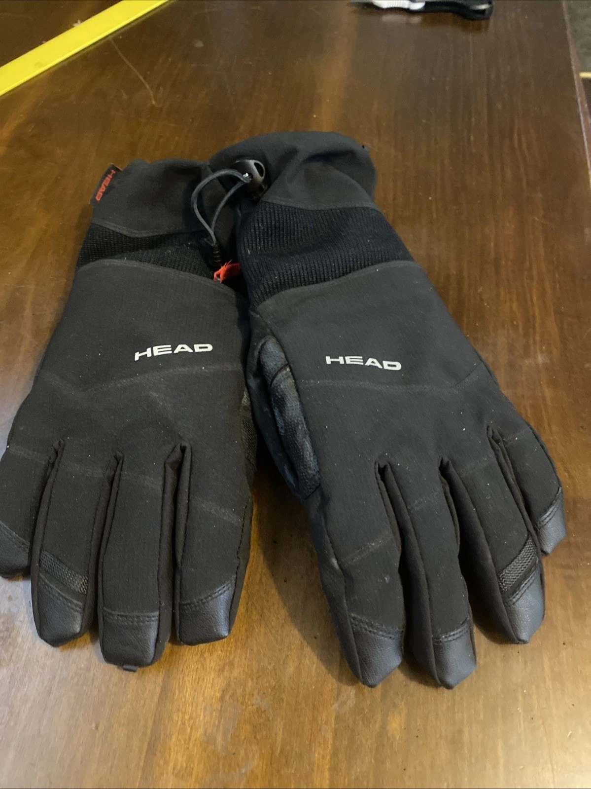 Head Sensatec Snow Gloves Black XL Men's Women's hand GRIP