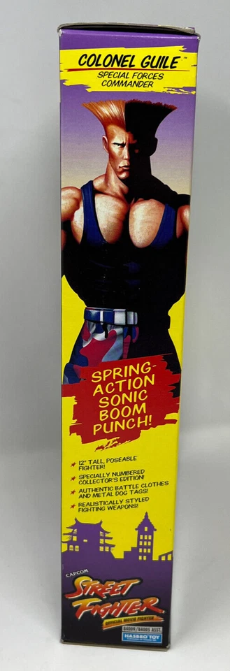 Street Fighter 1993 - Coronel Guile 1:6 - Hasbro Capcom GI Joe - Nuevo sin abrir Foto 4 de 4
