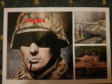 Postkarte (deutscher Panzer-Grenadier), Wehrmacht, Panzer, 2.Weltkrieg