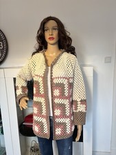 Damen Jacke ,Cardigan Gehäkelte Strickjacke Handarbeit,Handmade Crochet Cardi