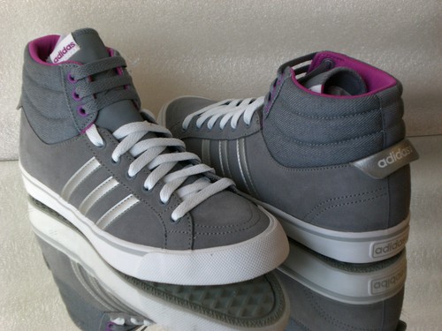 ADIDAS Neo PARK ST MID W F97726 High-Top Sneakers Wildleder Farbe Grau Neu - Bild 11 von 11