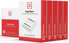 TRU RED Copy Paper, 8.5" X 11" Sheet Size, 92 Brightness, 20 Lbs., Smooth Finish