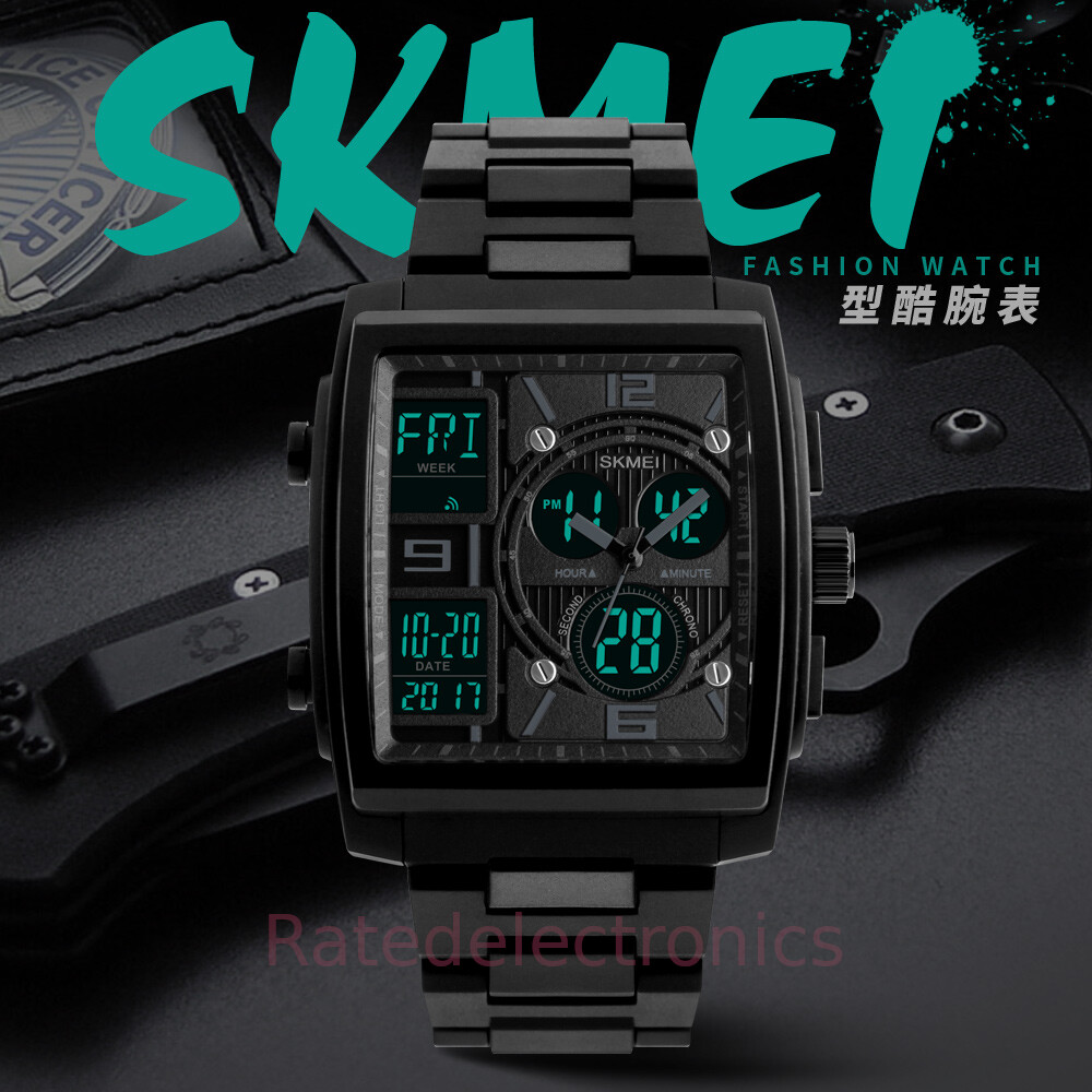 Tactical Men's Digital Army Military Quartz Analog Chronograph - Main Image