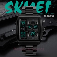 Tactical Men's Digital Army Military Quartz Analog Chronograph Waterproof Watch