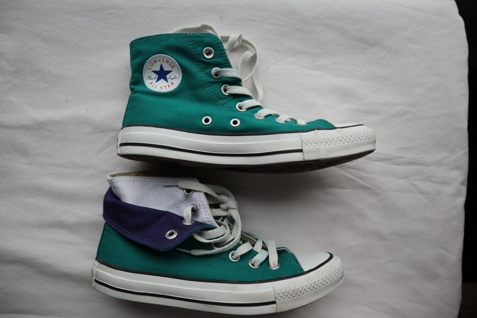 dark teal converse