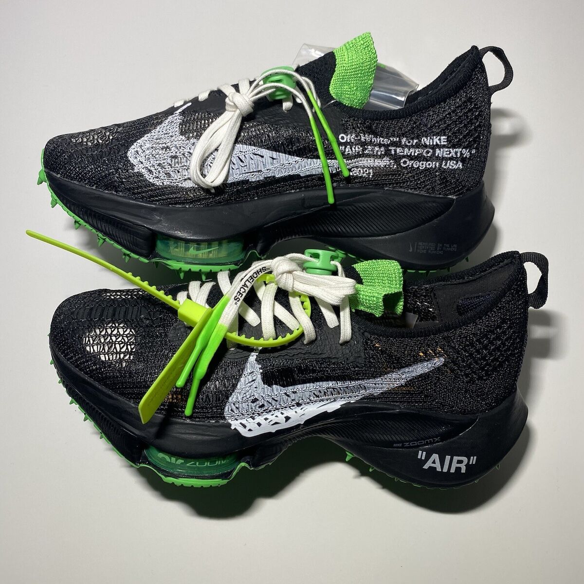 Off-White Nike Air Zoom Tempo Next% Flyknit Men Size 7 New w/ Box