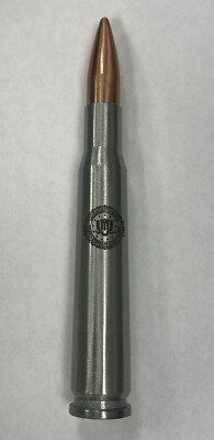 FBI FEDERAL BUREAU OF INVESTIGATION 50 CALIBER BOTTLE OPENER SIL CHALLENGE COIN