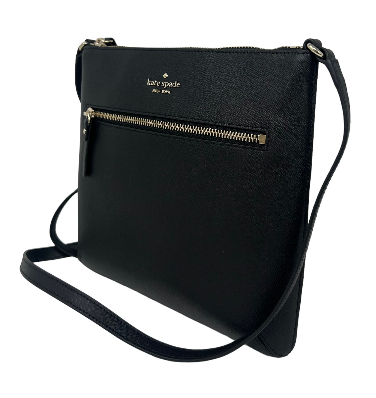 Kate Spade Laurel Way Rima Black Leather Crossbody Bag K6881 229 eBay