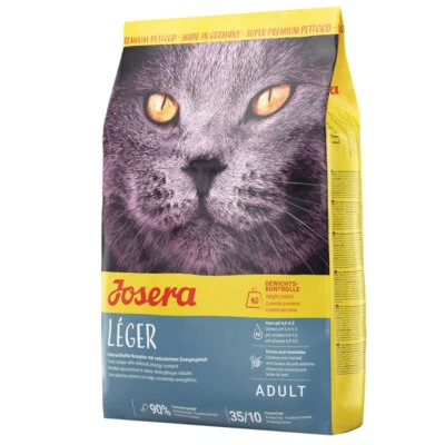 Josera Léger Katzenfutter trocken | Trockenfutter Leger | Fettarm | 2 kg