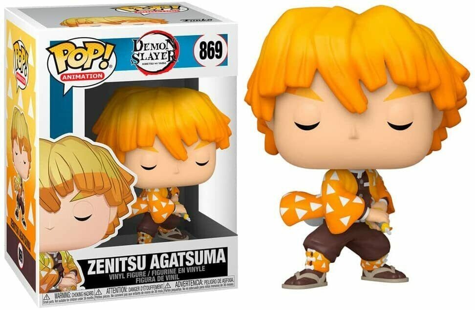 楽天太郎　Funko POP! 6点セット Funko POP Animation: Demon Slayer - Zenitsu Agatsuma 869 49012