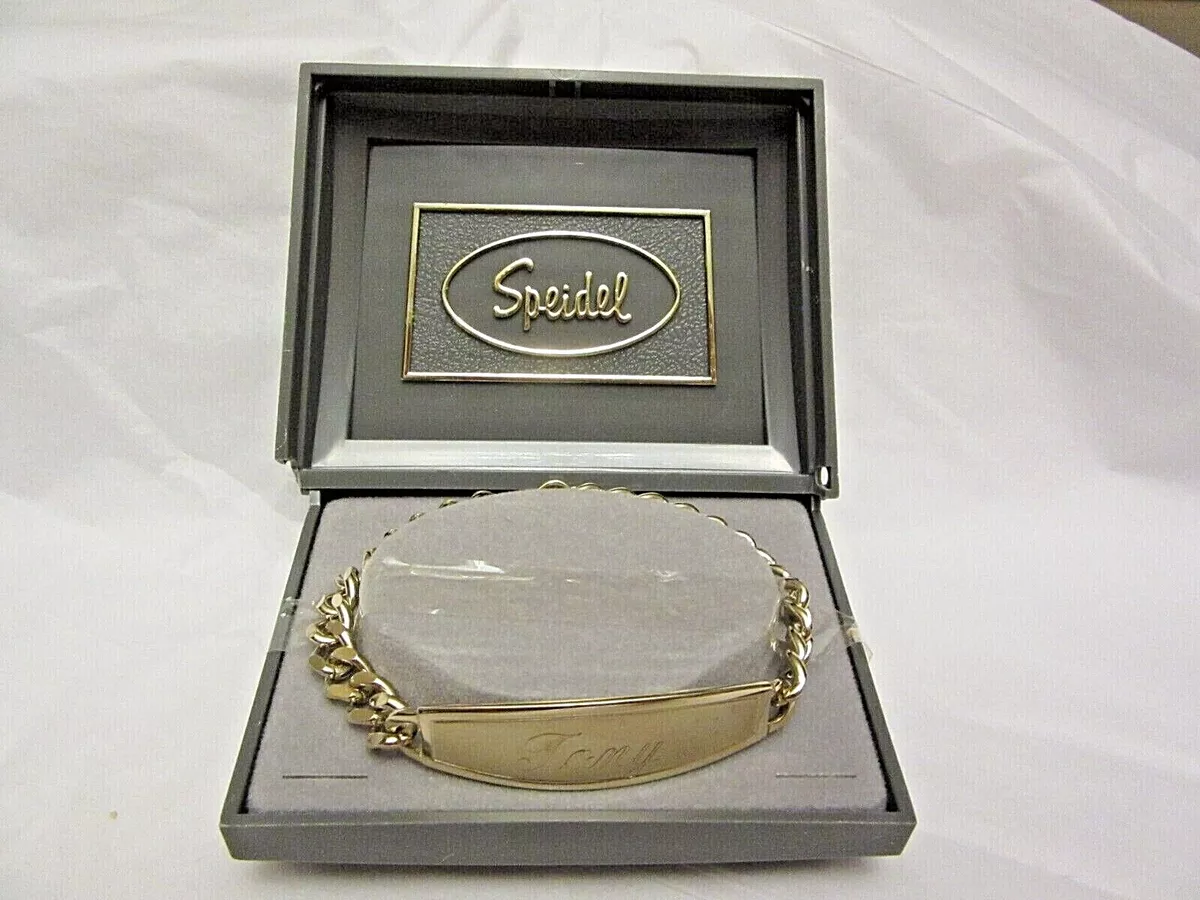 Speidel id bracelet deals