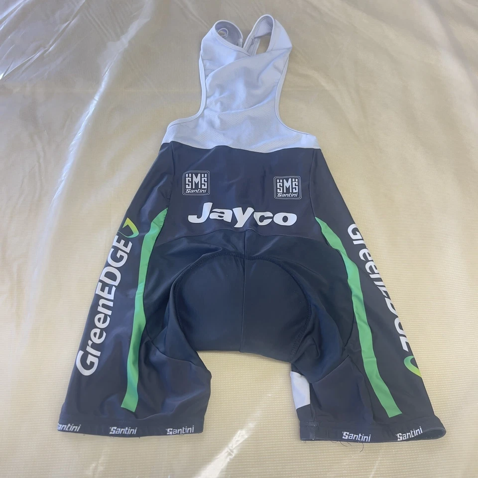 Santini Ciclismo Baberos Pantalones Cortos Ligeros Acolchados SMS Cool Max Para Hombres L Envejecido Foto 2 de 4