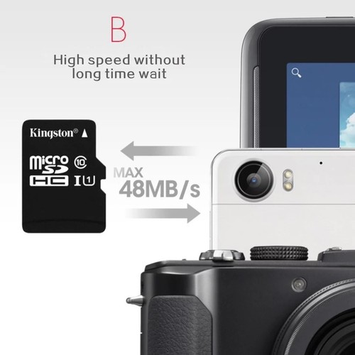 Kingston Micro SD 32GB SDHC Memory Card Mobile Phone Class 10 With SD ADAPTER - Picture 5 of 12
