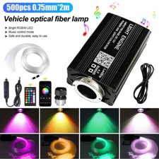 1000pcs Headliner Star Light Kit Roof Twinkle Ceiling Light Optic Fiber Home Car