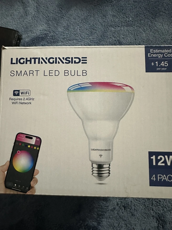 Smart Light Bulbs 75W Equivalent, 1100lm 11W BR30 Flood Light Bulbs Work with... - Image 4 of 4