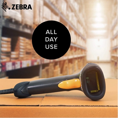 Motorola Zebra Symbol LS2208-SR20007R-NA Barcode Scanner Kit W/ Stand USB Cable - Picture 5 of 14