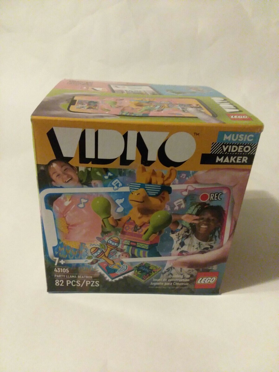 LEGO VIDIYO Party Llama Beatbox Music Video Maker 82 Piece Brick