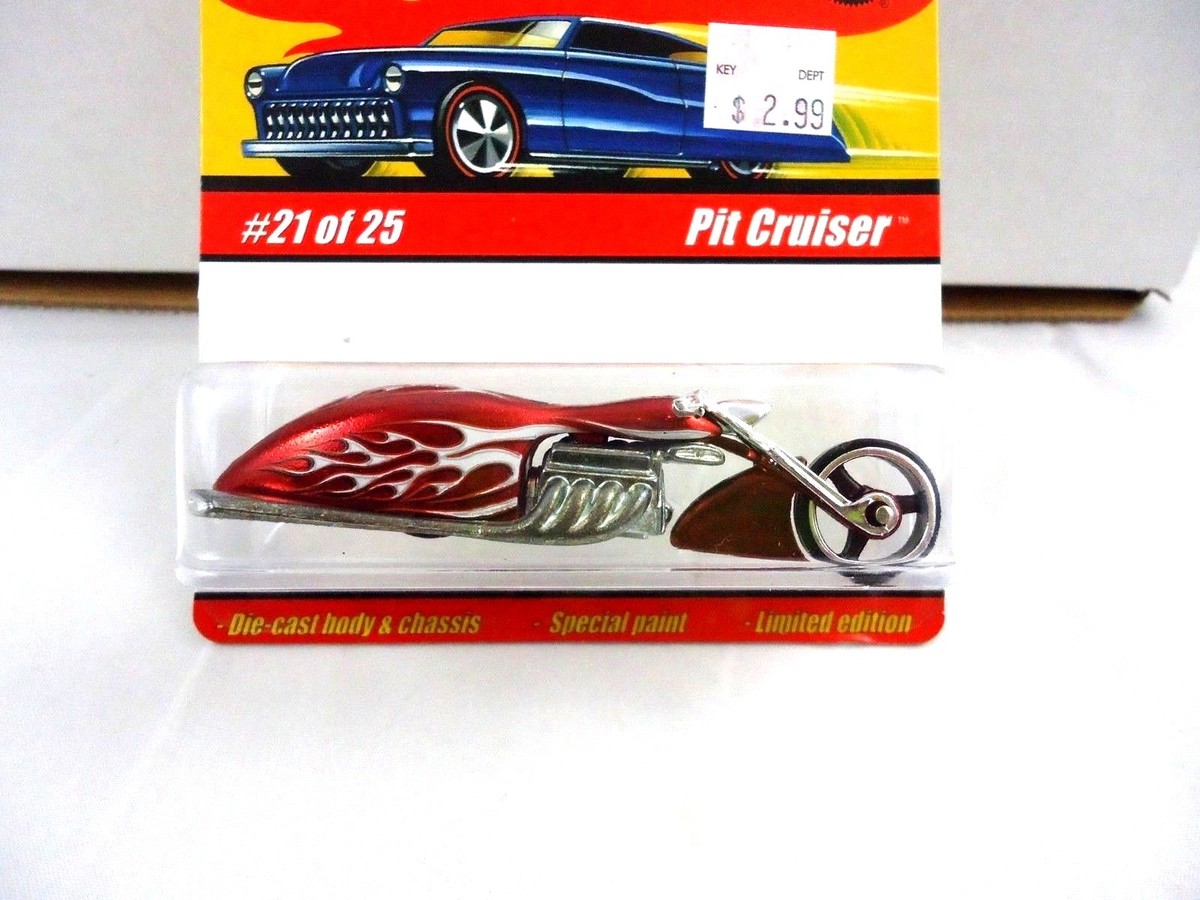 Hot Wheels Classics Ser 1 Spectraflame red Pit Cruiser #21/25 | eBay