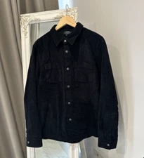 APC Corduroy Velvet Shirt Long Sleeve Men Size L