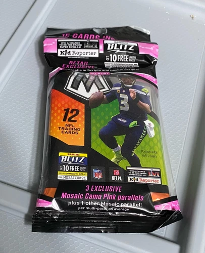 2021 Panini Mosaic NFL Football Cello Pack SEALED NEW - 15 Cards - 1 Sealed Pack