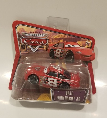 New in package- DISNEY PIXAR CARS SHORT CARD DALE EARNHARDT JR Rare