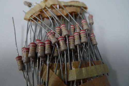Resistor Metal Film Philips 5% X5 Off Original Vintage Resistors Drop Down Menu - Picture 46 of 657