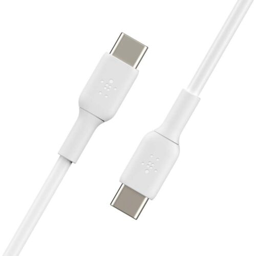 Original Belkin Boost Fast Charger USB C to USB C Cable For iPhone 16 - White 1M - Picture 2 of 4