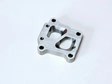 EVO X 10 Turbo to T3 Divided Header Flange Adapter 4g63 TDO5H fit Mitsubishi STI