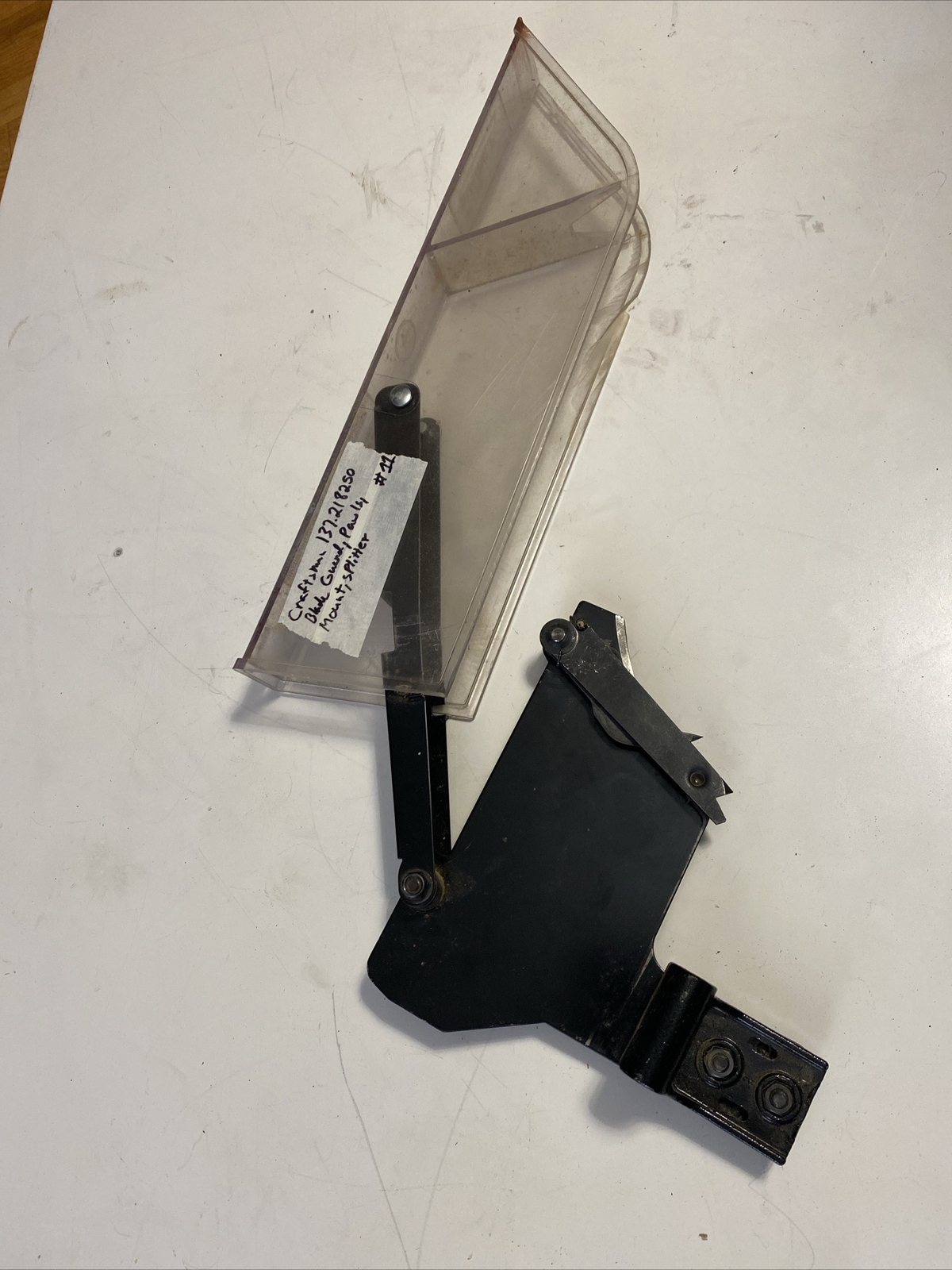 Craftsman 137.218250 10” Table Saw Blade Guard Kerf Knife Splitter Pawl