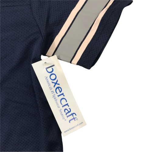 Boxercraft Game Time Top Jersey Spirit Wear Navy Kids Size Youth Medium STAINED - Picture 2 of 11