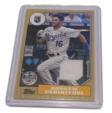 2022 Topps Andrew Benintendi 1987 Relic Royals White Sox Red Sox Yankees