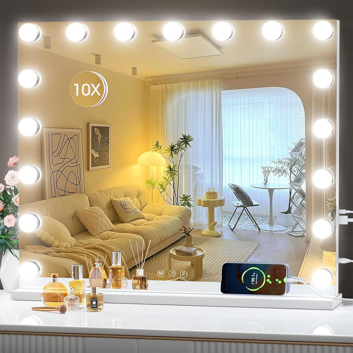 Vanity Mirror with Lights, 24