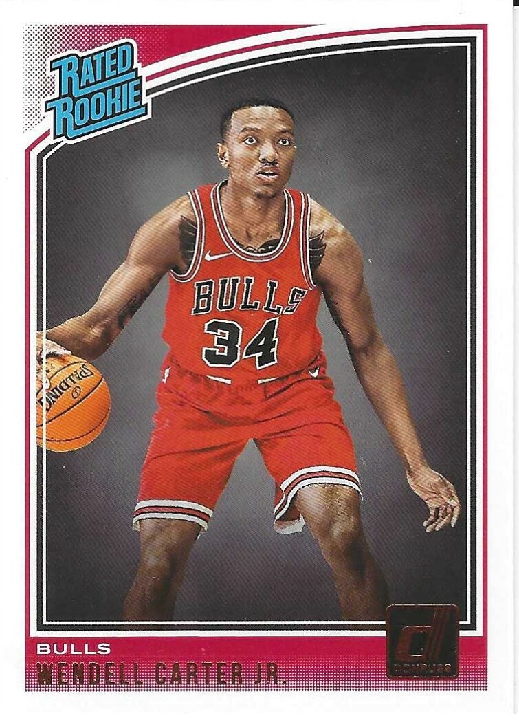 2018-19 Donruss Basketball - #170 - WENDELL CARTER JR. - RATED ROOKIE